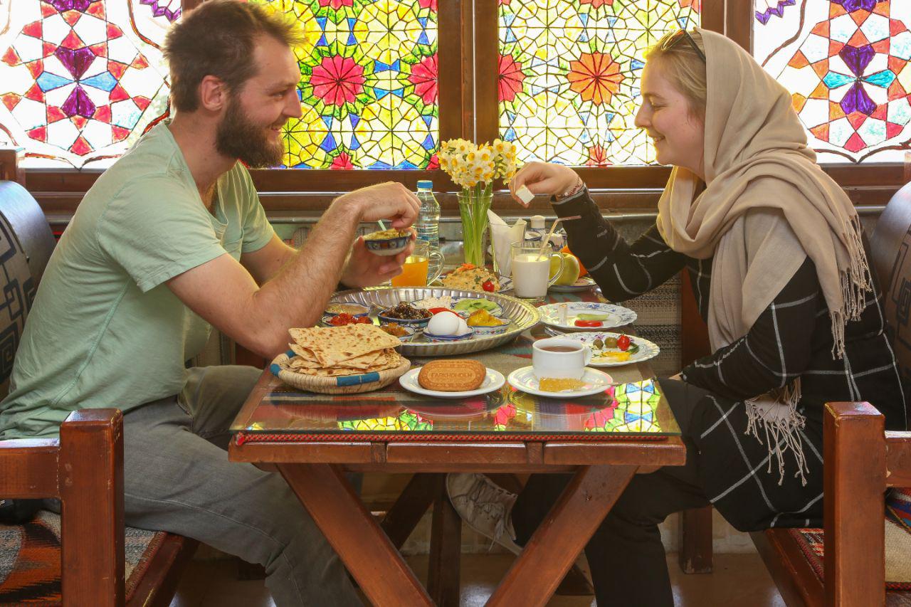 iranian restaurant of Niayesh Hotel in Shiraz